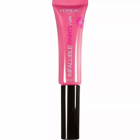 NEW L’Oreal infallible lip paint 316 wild rose - Picture 1 of 2